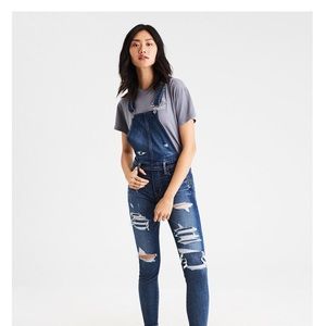 American Eagle Jegging Overalls
